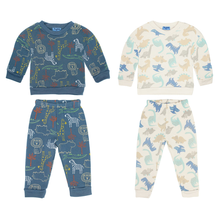 Conjunto Manga Larga Y Pantalón