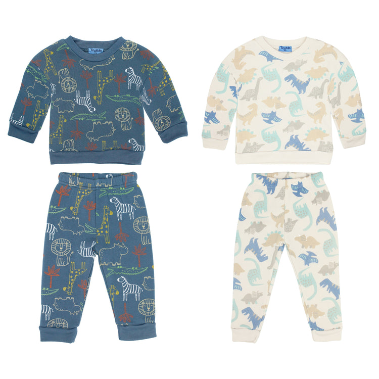 Conjunto Manga Larga Y Pantalón