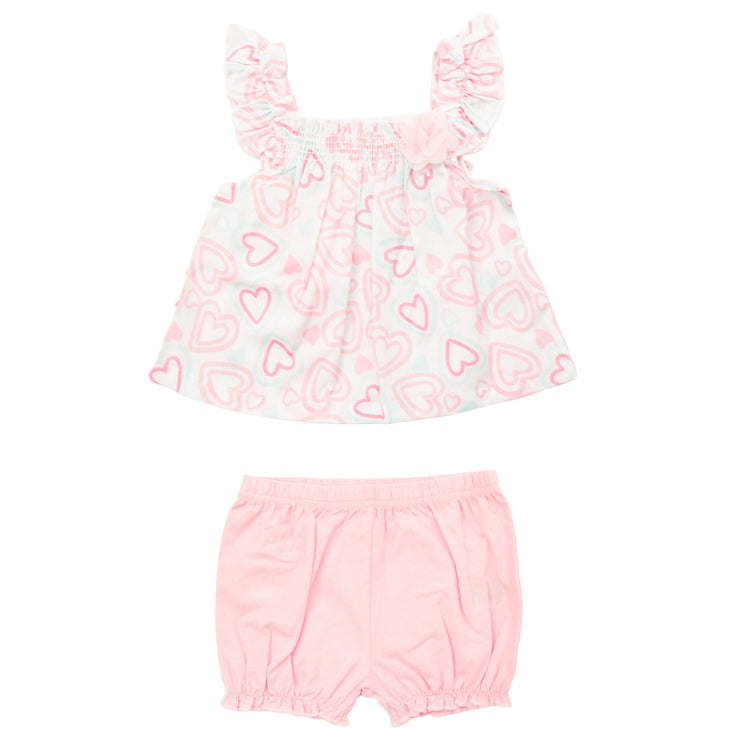 Conjunto Con Pantalón Corto Niña