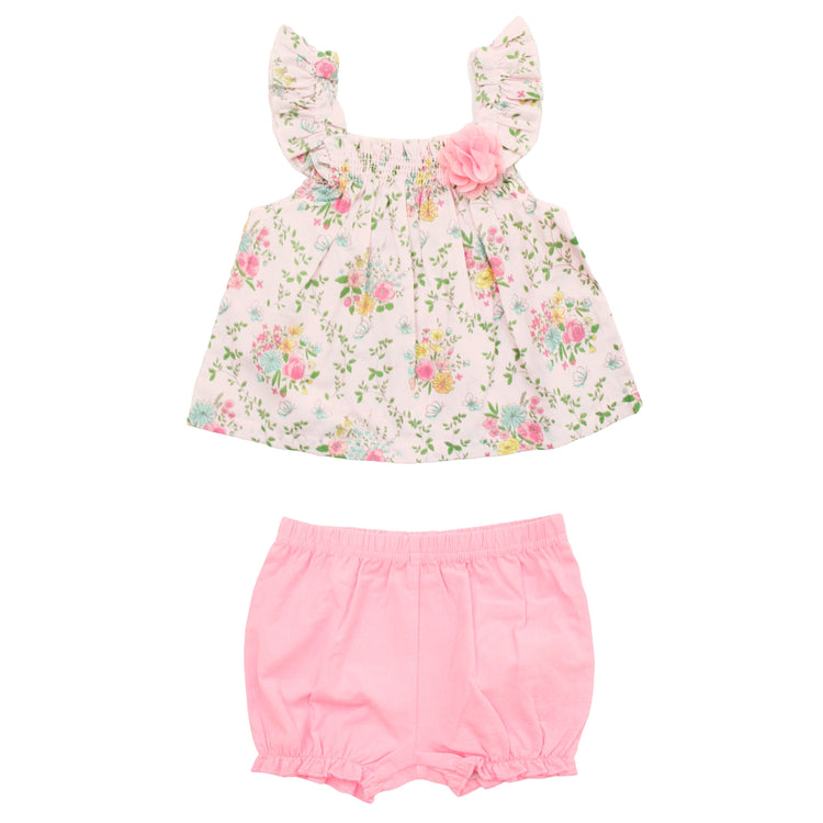 Conjunto Con Pantalón Corto Niña