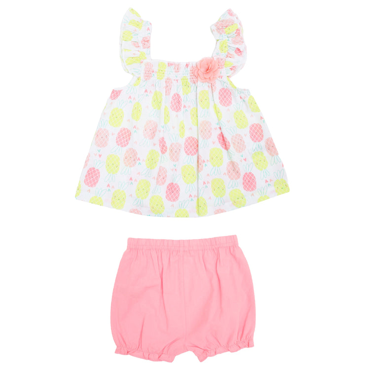 Conjunto Con Pantalón Corto Niña