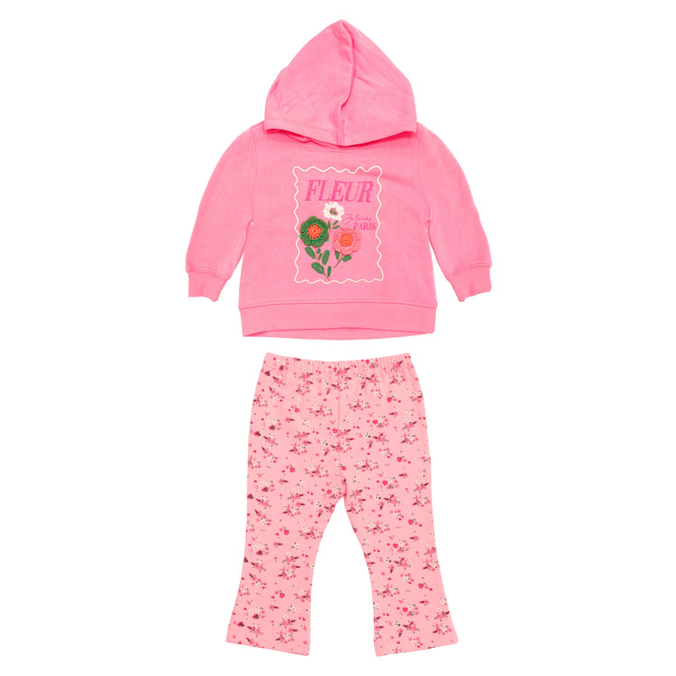 Sudadera con capucha + leggins