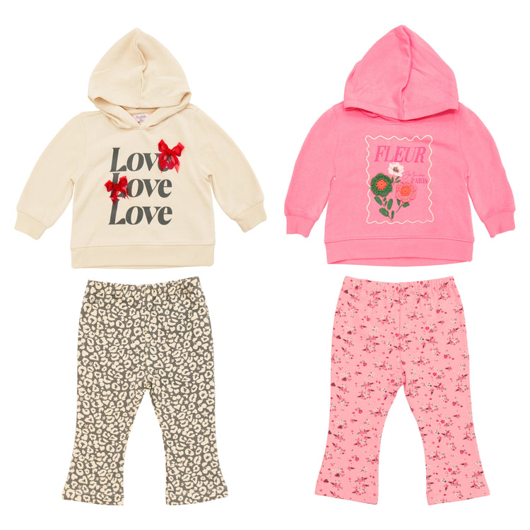 Sudadera con capucha + leggins