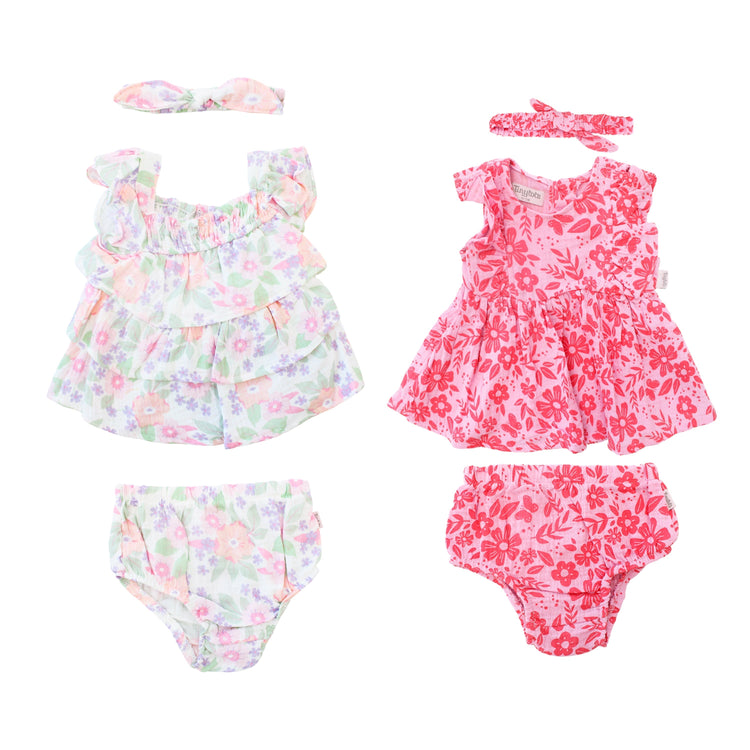Vestido + panty + vincha