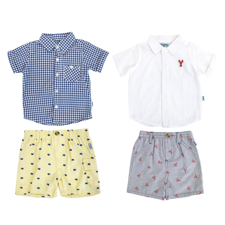 Body camisa + Pantalón corto