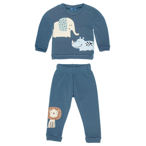 Conjunto Manga Larga Y Pantalón