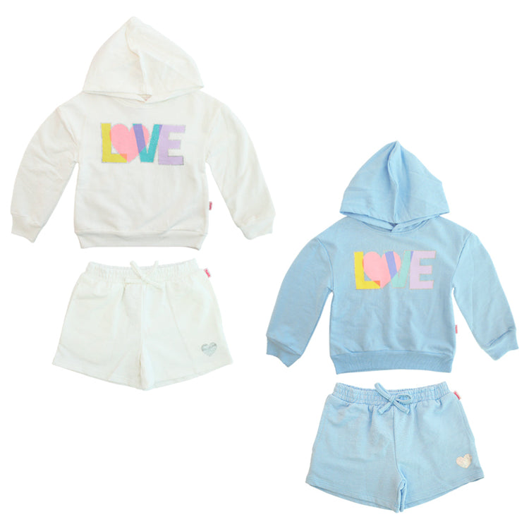 Conjunto con capucha  Niña 2pzs