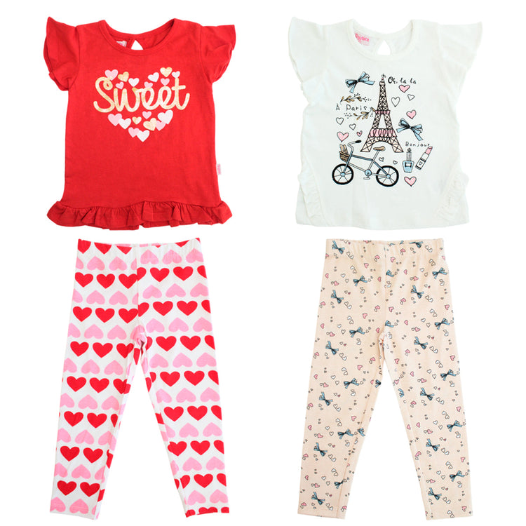 Conjunto  Niña 2pzs