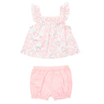 Conjunto Con Pantalón Corto Niña