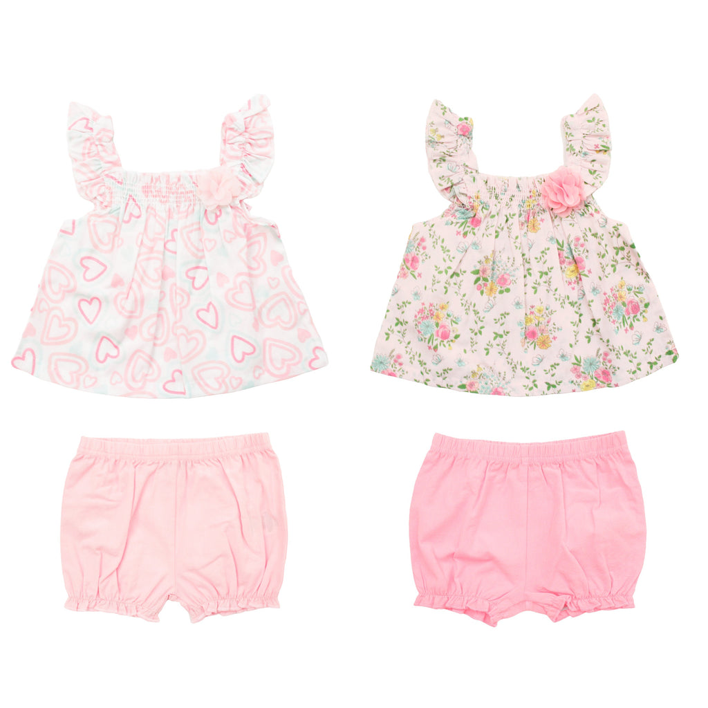 Conjunto Con Pantalón Corto Niña