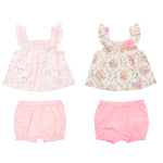 Conjunto Con Pantalón Corto Niña