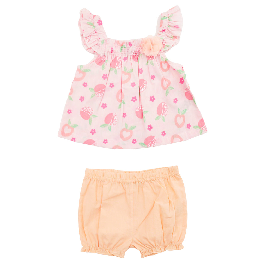 Conjunto Con Pantalón Corto Niña