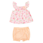 Conjunto Con Pantalón Corto Niña