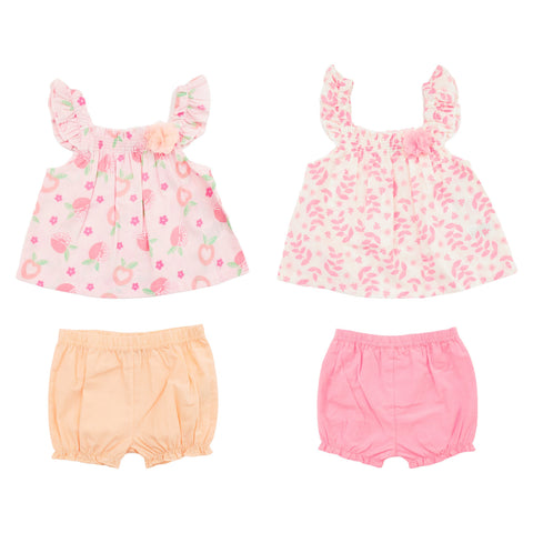 Conjunto Con Pantalón Corto Niña