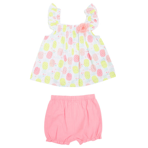 Conjunto Con Pantalón Corto Niña