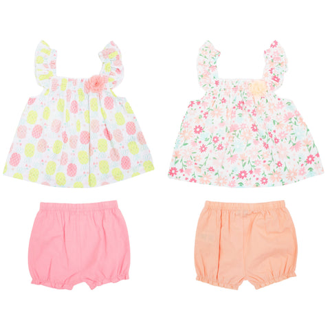 Conjunto Con Pantalón Corto Niña