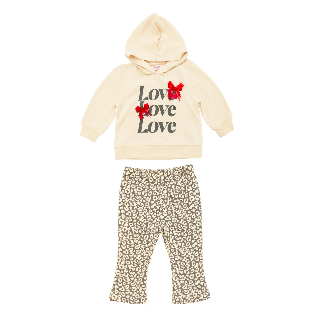 Sudadera con capucha + leggins