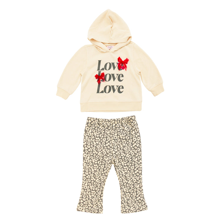 Sudadera con capucha + leggins