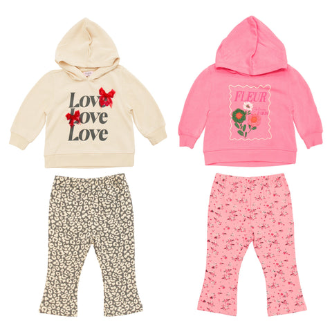 Sudadera con capucha + leggins