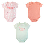 Body M/ Corta  Bebé 3pk