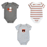 Body M/ Corta  Bebé 3pk