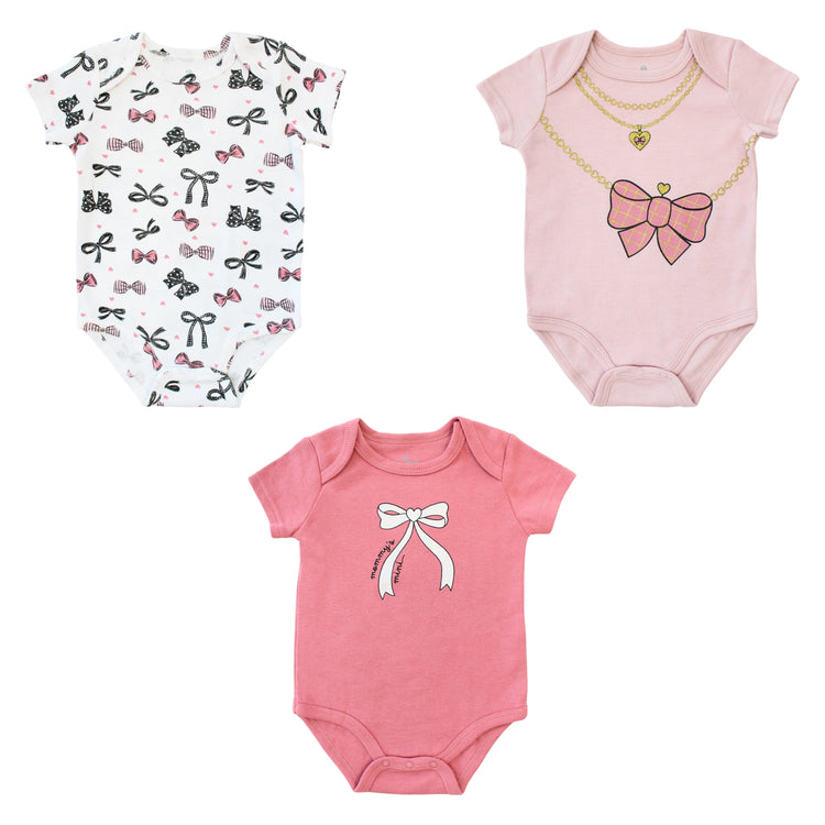 Body M/ Corta  Bebé 3pk