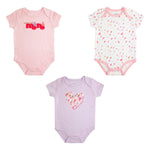 Body M/ Corta  Bebé 3pk