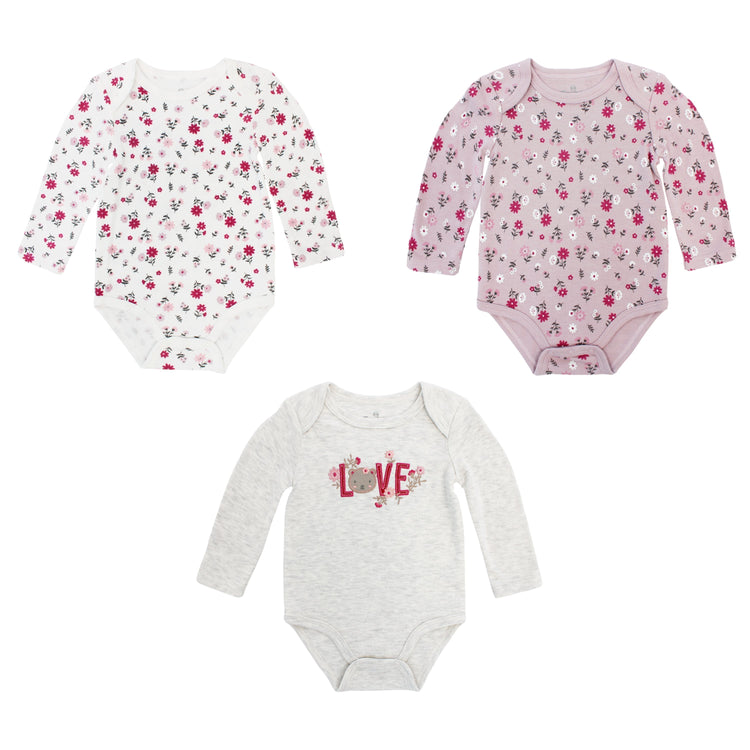 Body M / Larga  Bebé 3pk