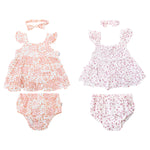 Vestido + pantie + vincha