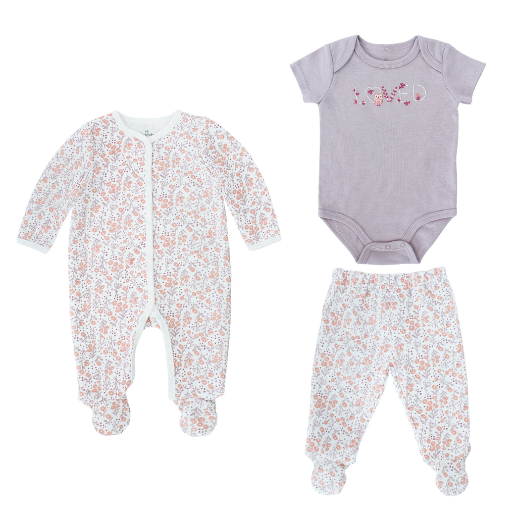 Conjunto Body M / Larga  Bebé 3pzs