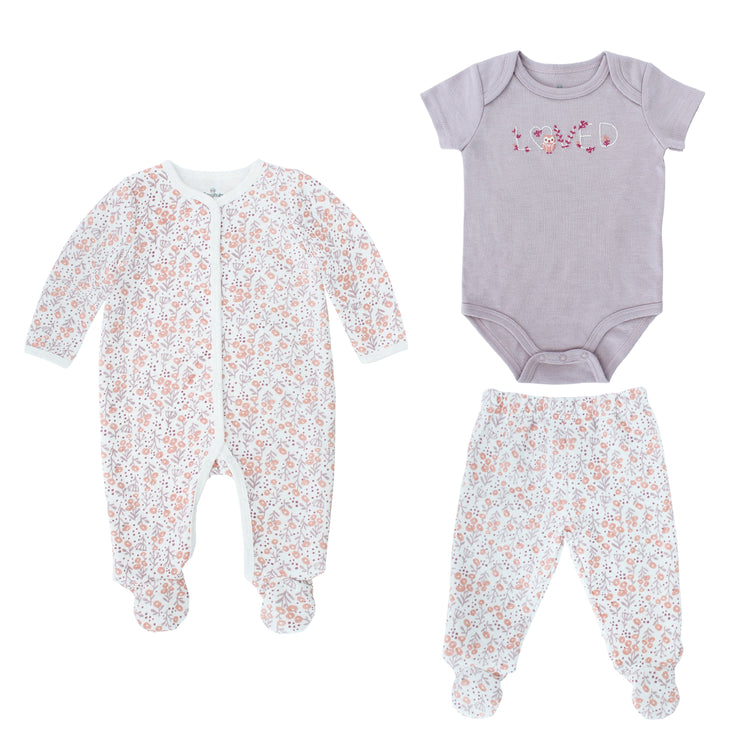 Conjunto Body M / Larga  Bebé 3pzs