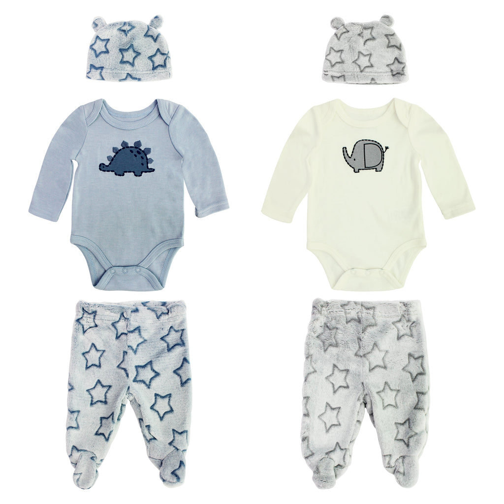 Body + Pantalón largo + gorro